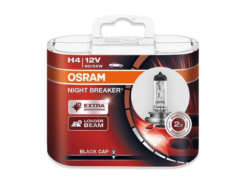 Ampoule, projecteur longue portée NIGHT BREAKER® | OSRAM