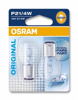 Ampoule P21/4W Original 21/4W [12V] (2 pièces) | OSRAM