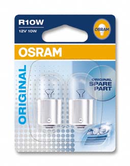 Ampoule R10W Original 10W [12V] (2 pièces) | OSRAM