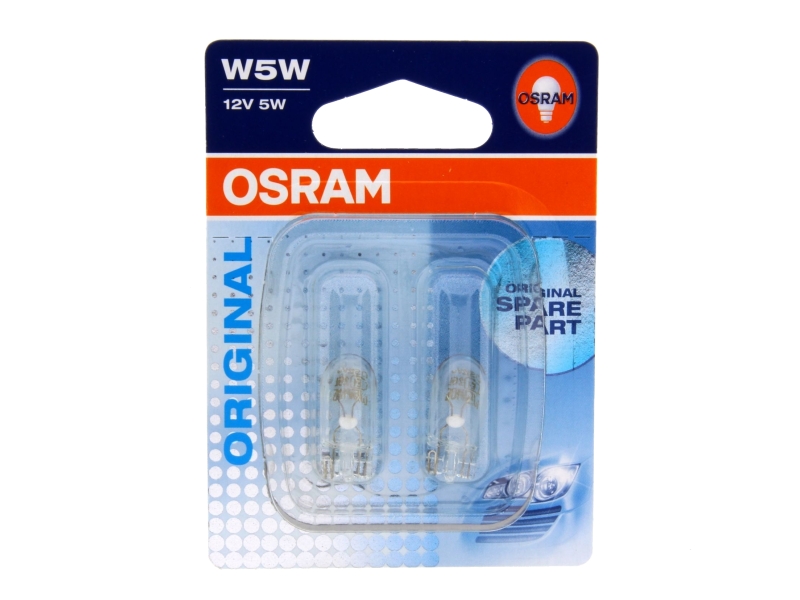 Ampoule W5W Original 5W [12V] (2 pièces) | OSRAM