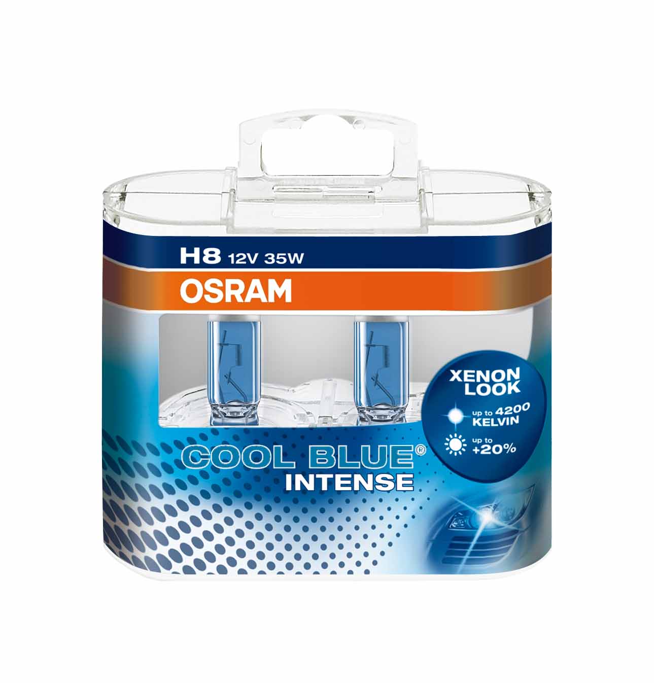 Ampoule H8 Cool Blue®Intense 35W [12V] (2 pièces) | OSRAM
