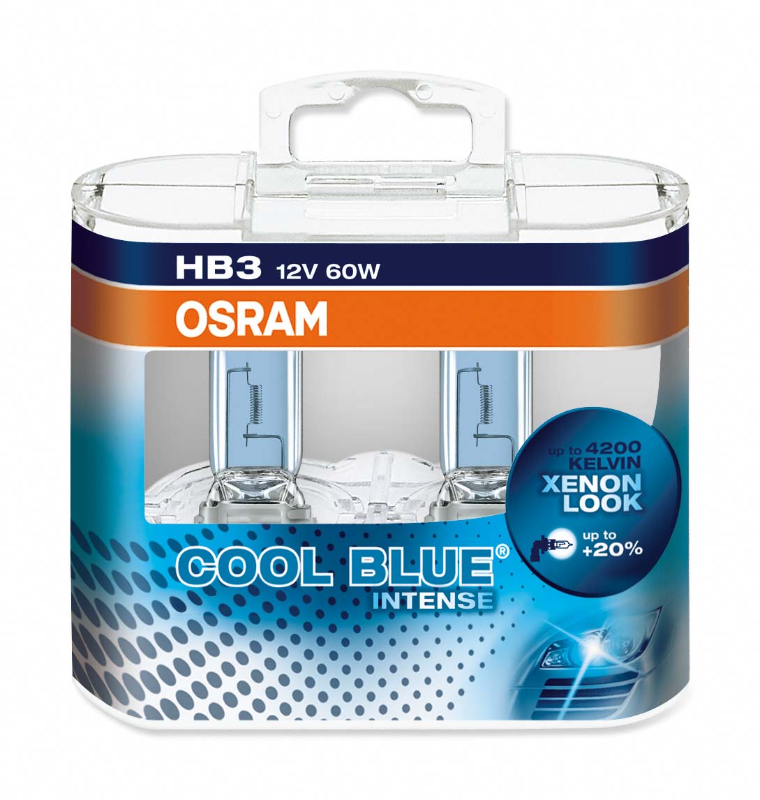 Ampoule HB3 Cool Blue®Intense 60W [12V] (2 pièces) | OSRAM