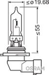 Image du produit pour Ampoule HB3 Original 60W [12V] (1 pièce)