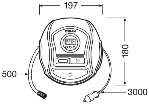Image du produit pour Pistolet de gonflage des pneus (contrôle et gonflage)