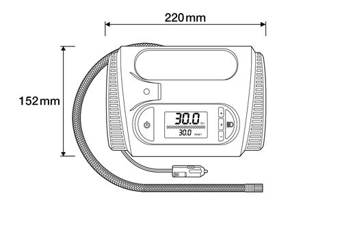Image du produit pour Pistolet de gonflage des pneus (contrôle et gonflage)