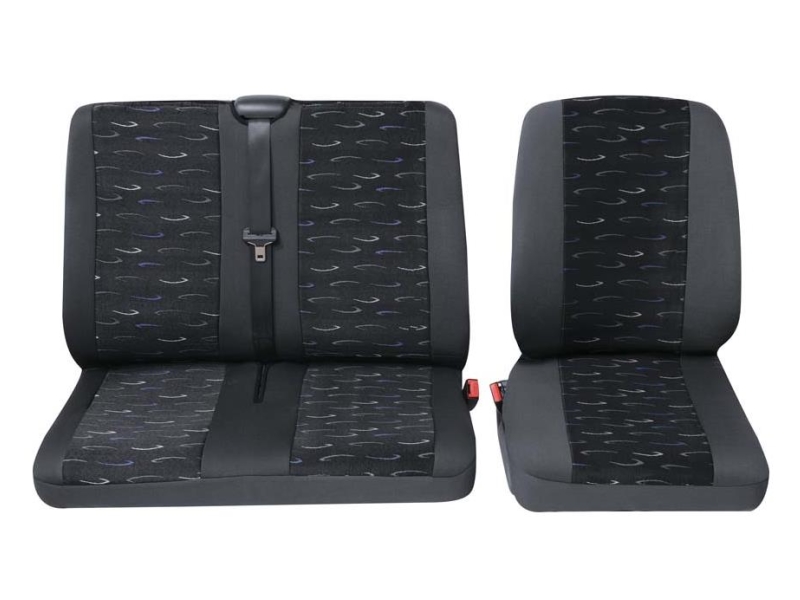 Housse de siège universelle pour camionnette, bleue | PETEX