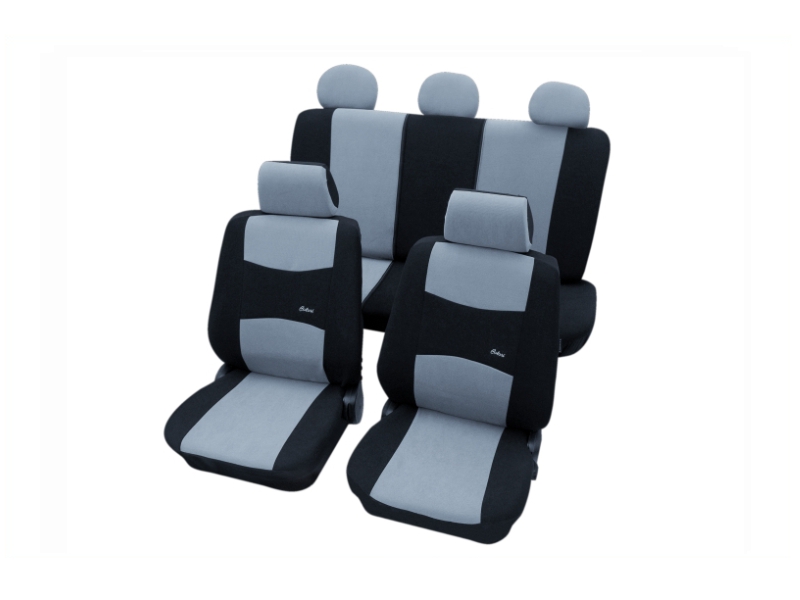 Housses de siège universelles bleu foncé, polyester | PETEX