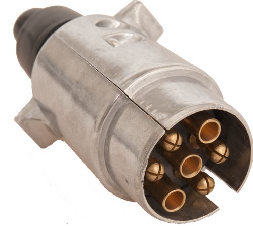 Image du produit pour Fiche Stecker 7-polig, Metall, nach DIN 1724