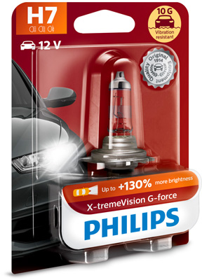 Ampoule, projecteur principal X-tremeVision G-force | PHILIPS
