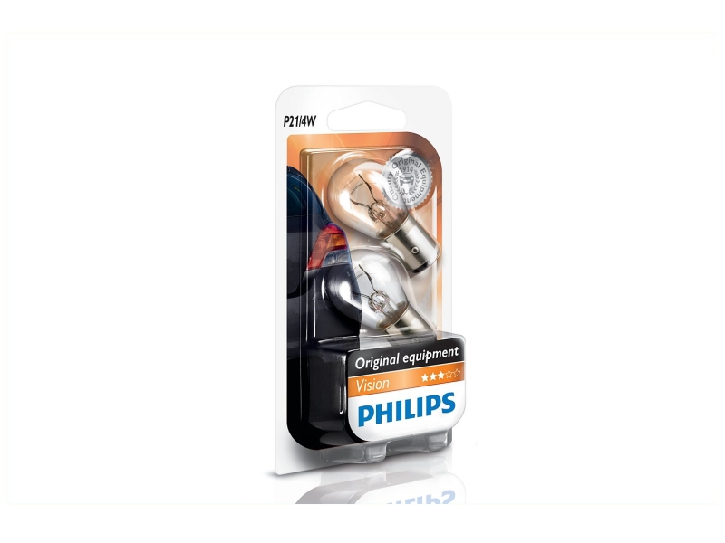 Ampoule P21/4W [12 V] (2 pcs.) | PHILIPS
