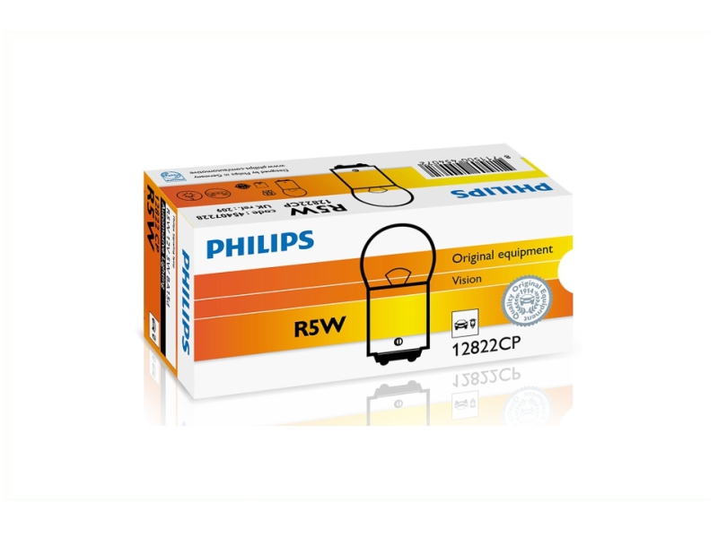 Ampoule R5W BA15d [12 V] (1 pc.) | PHILIPS