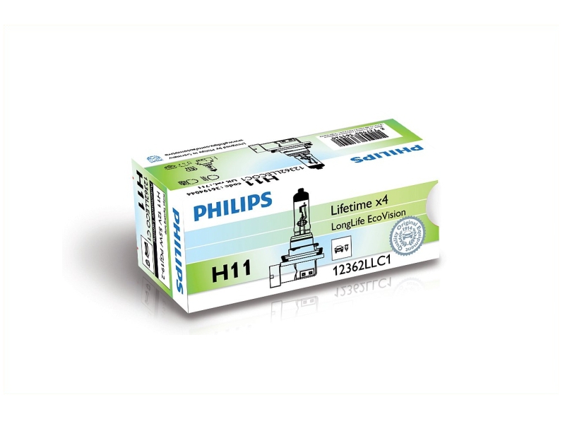 Ampoule, projecteur longue portée LongLife EcoVision | PHILIPS
