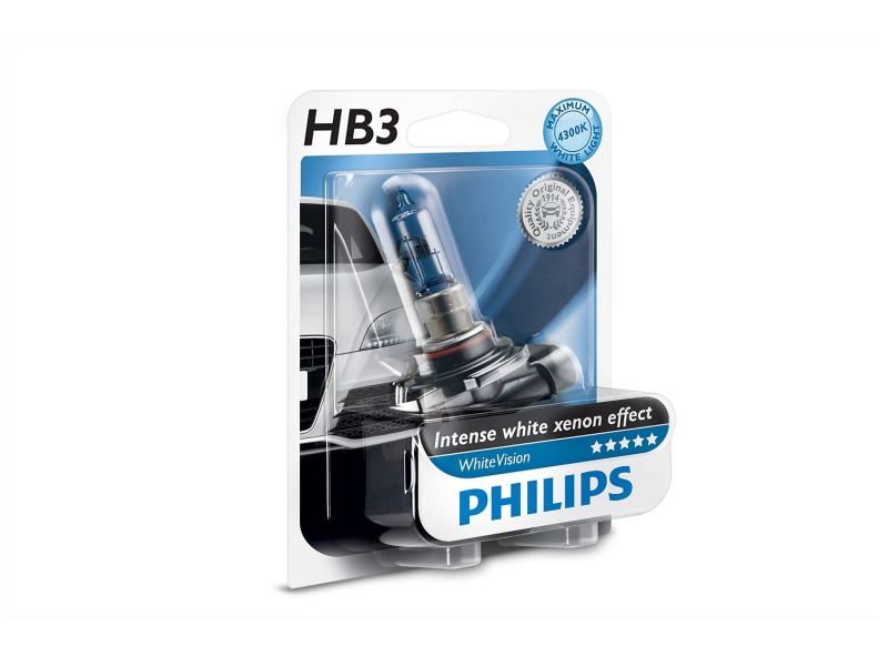 Ampoule HB3 WhiteVision 65 W [12 V] (1 pc.) | PHILIPS