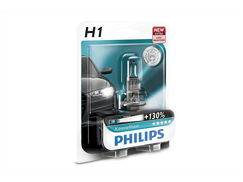 Ampoule H1 X-tremeVision + 55 W [12 V] (1 pc.) | PHILIPS