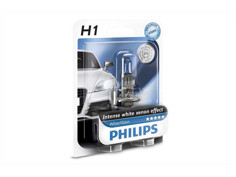 Ampoule H1 WhiteVision 55 W [12 V] (1 pc.) | PHILIPS