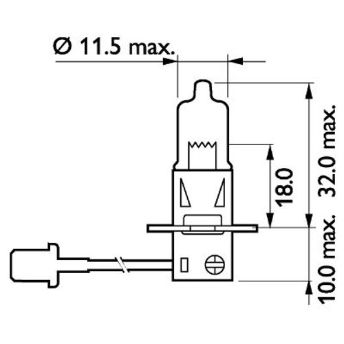 Image du produit pour Ampoule, projecteur longue portée