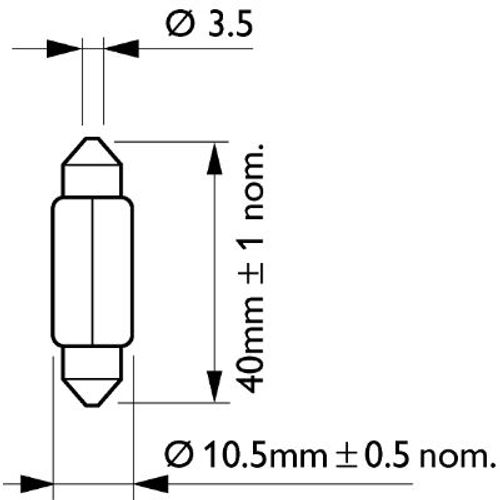 Image du produit pour Ampoule, feu d'accès