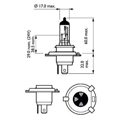 Image du produit pour Ampoule, projecteur longue portée LongLife EcoVision