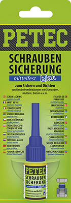 Frein de vis SCHRAUBENSICHERUNG MITTELFEST | PETEC