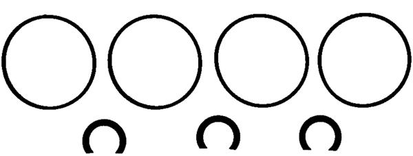 Jeu de joints d'étanchéité, collecteur d'admission | VICTOR REINZ