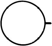 Joint d'étanchéité, carter de collecteur d'admission | VICTOR REINZ