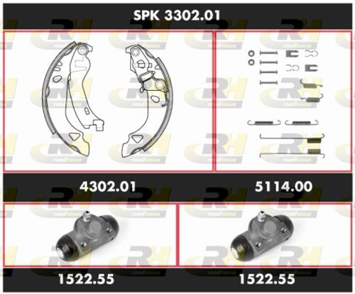 Image du produit pour Kit de freins, freins à tambours