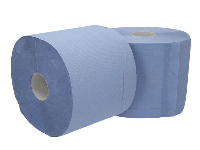 Papier de nettoyage bleu rouleau de 500 feuilles, 3 épaisseurs | RAVENOL