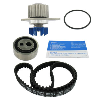 Pompe à eau + kit de courroie de distribution | SKF
