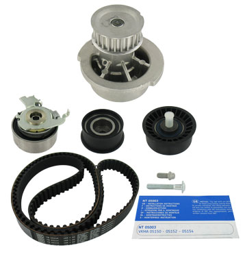 Pompe à eau + kit de courroie de distribution | SKF