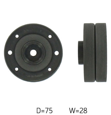 Poulie renvoi/transmission, courroie de distribution | SKF