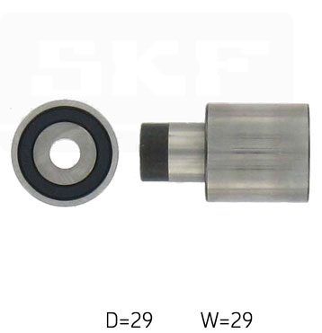 Poulie renvoi/transmission, courroie de distribution | SKF