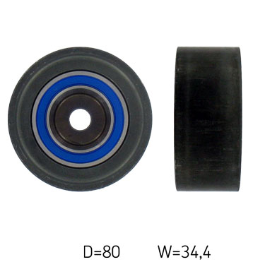 Poulie renvoi/transmission, courroie de distribution | SKF