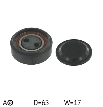 Poulie-tendeur, courroie trapézoïdale à nervures | SKF