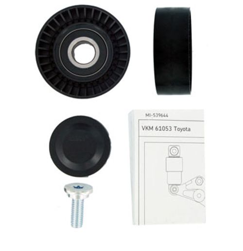 Image du produit pour Poulie renvoi/transmission, courroie trapézoïdale à nervures