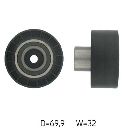 Image du produit pour Poulie renvoi/transmission, courroie de distribution