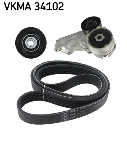 Image du produit pour Jeu de courroies trapézoïdales à nervures