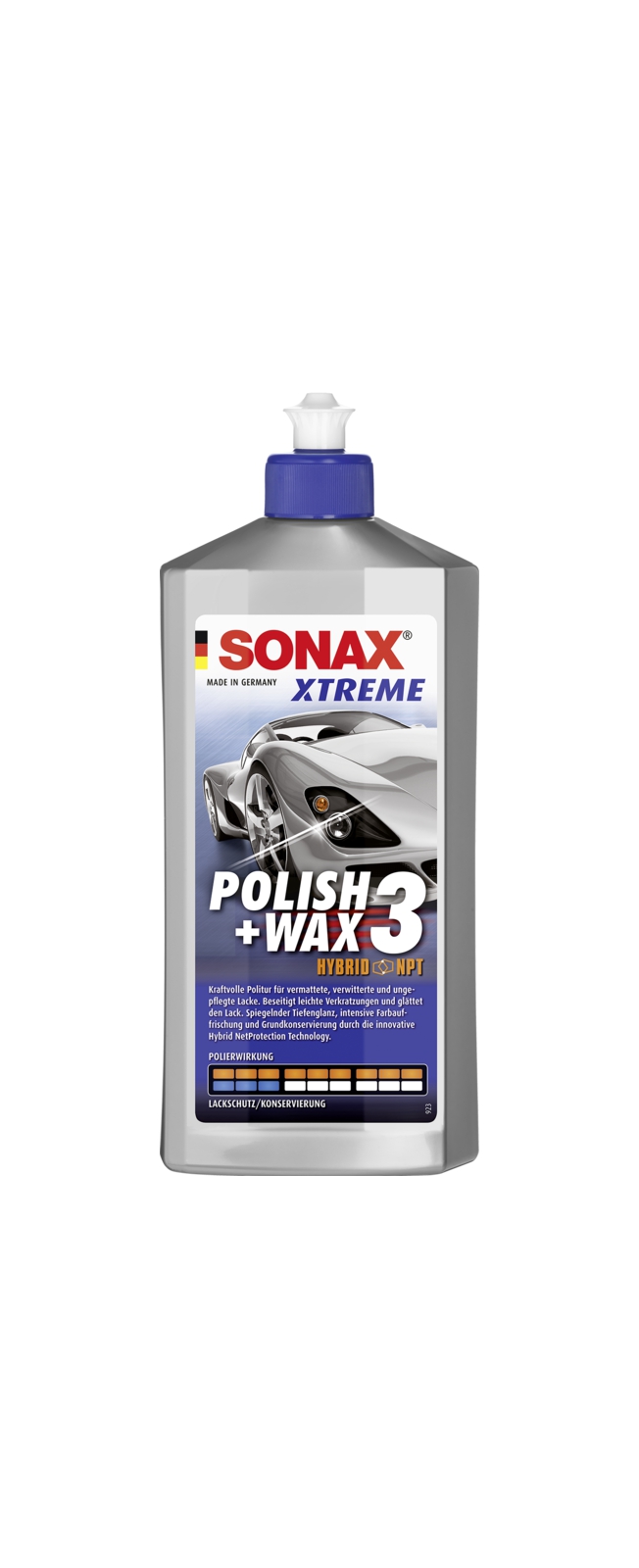 Polissage de peinture XTREME Polish & Wax 3 Hybrid NPT | SONAX