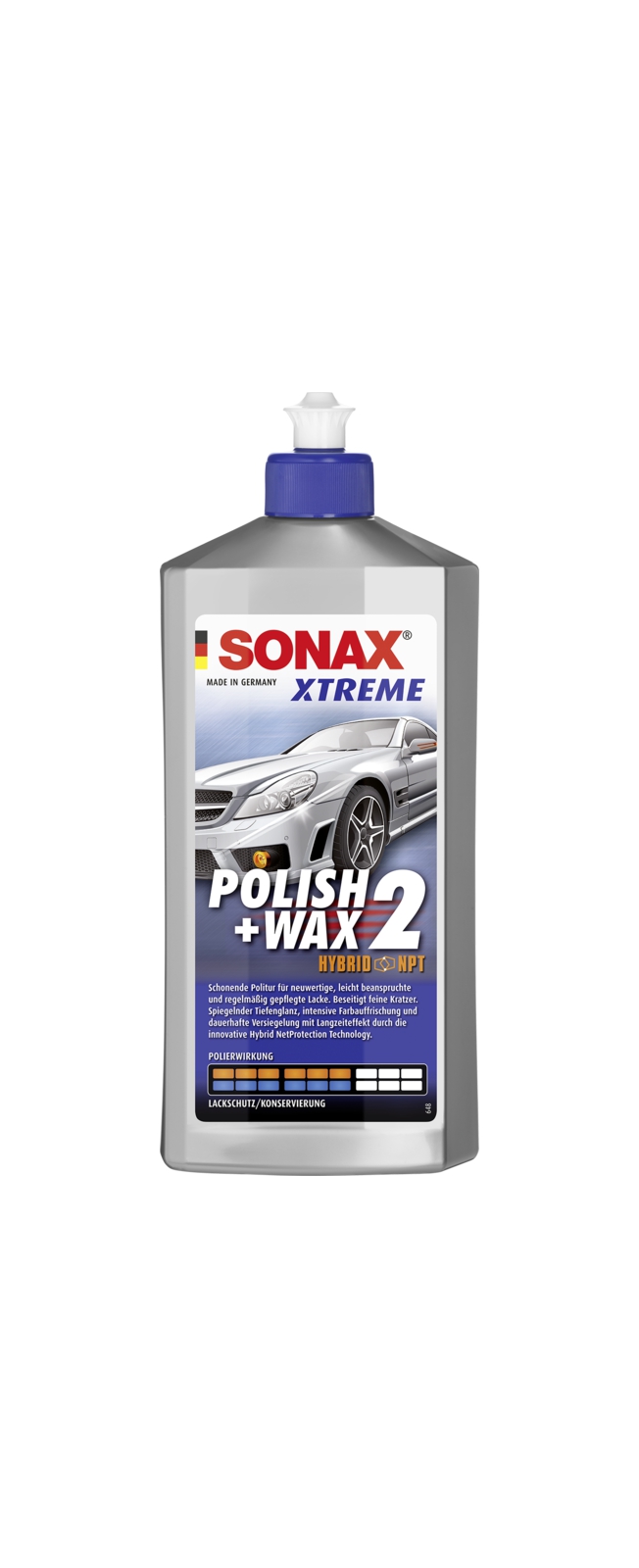 Polissage de peinture XTREME Polish & Wax 2 Hybrid NPT | SONAX