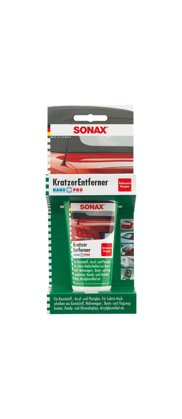 Nettoyant pour plastiques Scratch Remover | SONAX