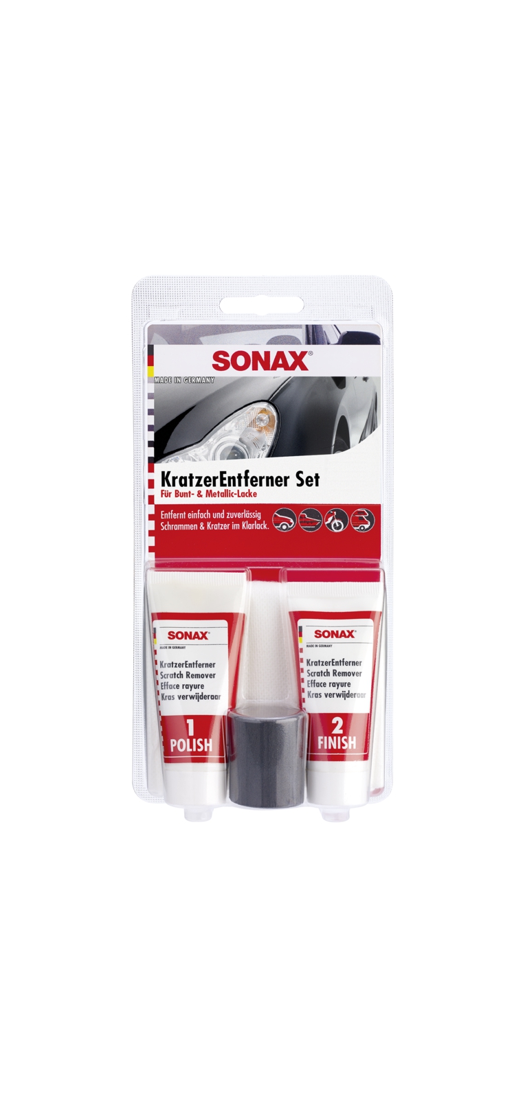 Polissage de peinture Paint scratch remover set | SONAX