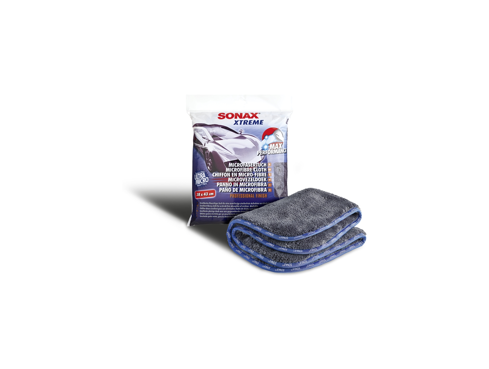 Chiffons de nettoyage XTREME Microfibre Cloth Professional Finish | SONAX