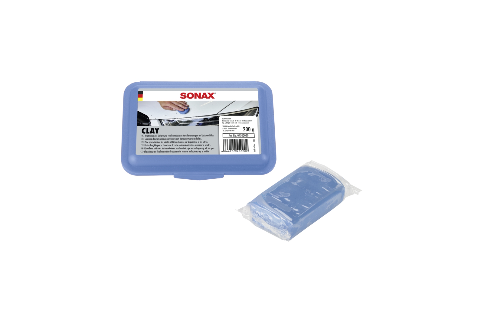 Pâte de nettoyage Clay blue | SONAX