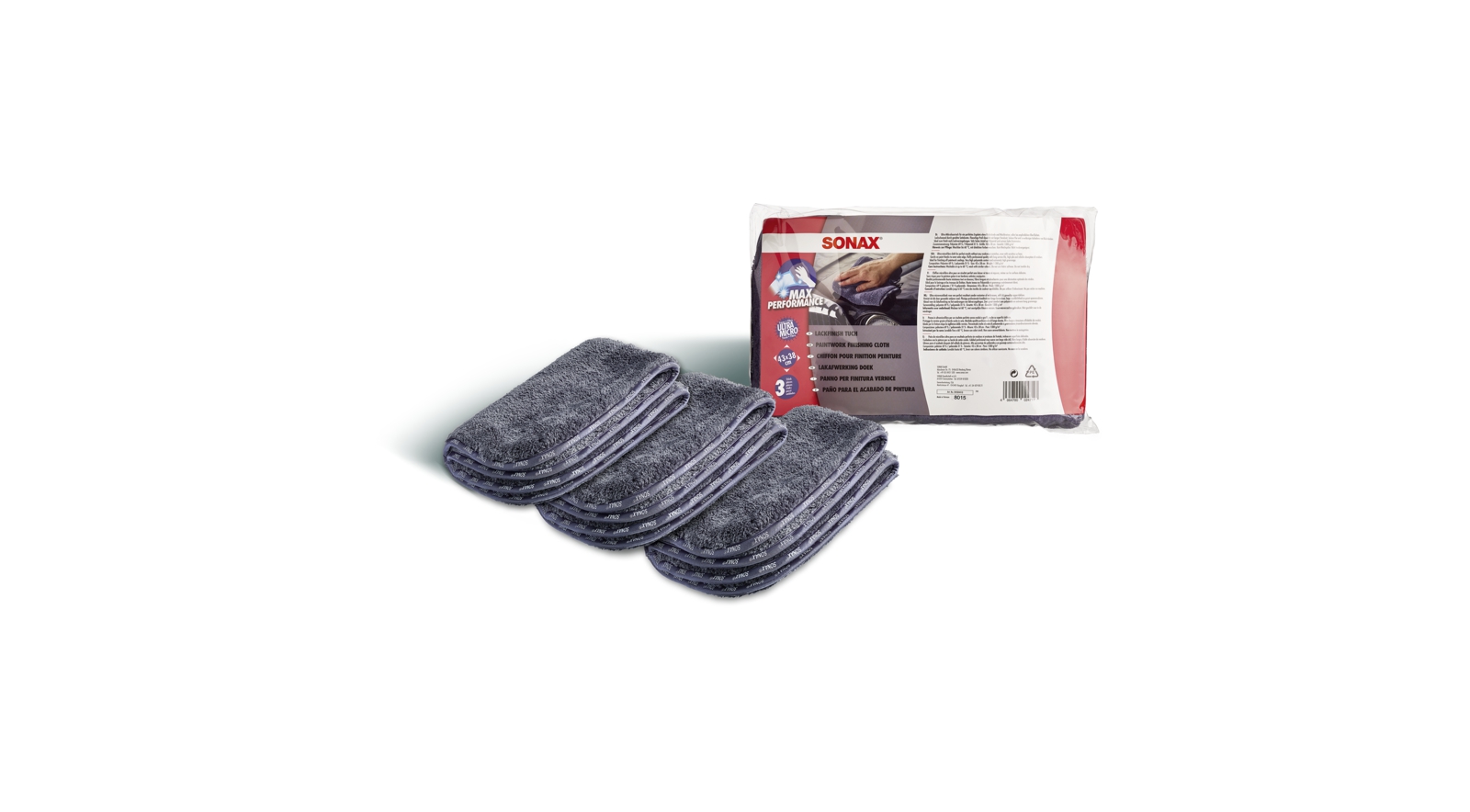 Chiffons de nettoyage Painwork Finishing Cloth | SONAX