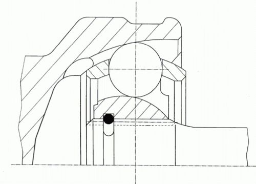 Image du produit pour Jeu de joints, arbre de transmission