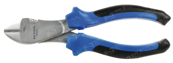 Accessoires-pince coupante diagonale avec isolation de la poignée de 180 mm | SWSTAHL