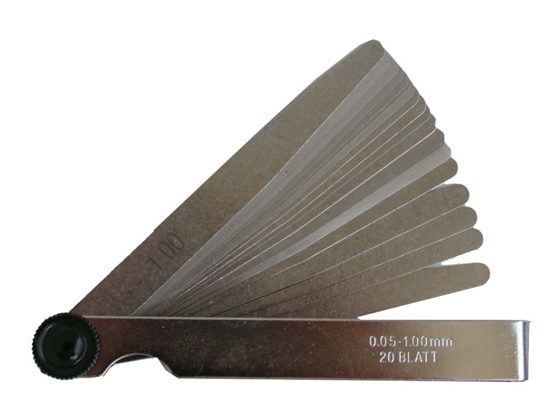 Jauge d'épaisseur 13, feuille 0,05 - 1,00 mm | SWSTAHL