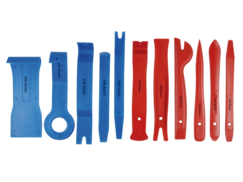 Outils de démontage d'habillage (11 pces), intérieur | SWSTAHL