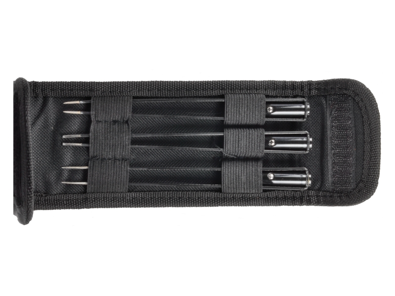 Jeu de pincettes (3 pces) avec éclairage LED | SWSTAHL