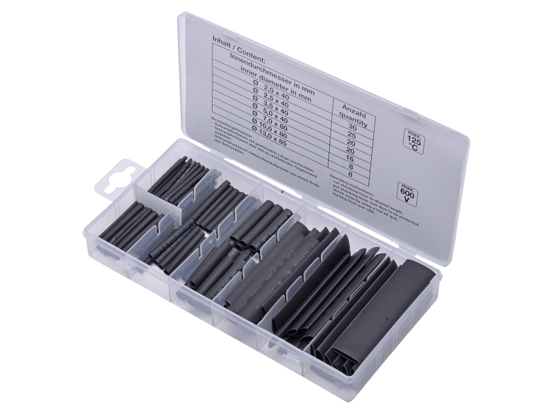 Kit de gaines thermorétractables (127 pces) | SWSTAHL