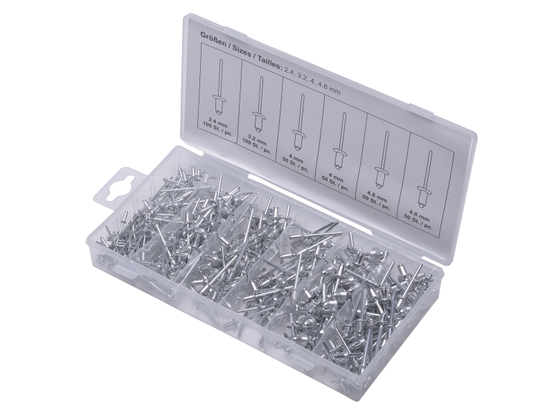 Assortiment de rivets (400 pces) | SWSTAHL